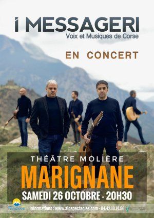 Concert groupe corse I MESSAGERI