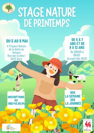 Stage nature de printemps