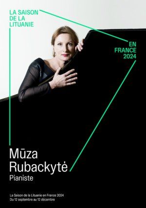 Recital de piano : Muza Rubackyte, Dans le cadre de la saison de la Lituanie en France