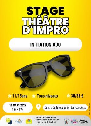 Stage Impro : Initiation Ado