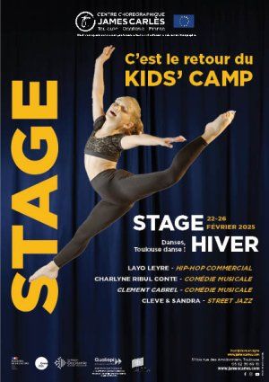 C'est le retour du KIDS' CAMP - Stage international de danse 