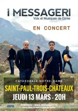 Concert groupe I MESSAGERI - Voix et Musiques de Corse