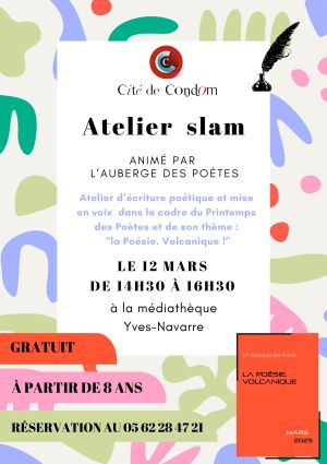 Atelier découverte du slam