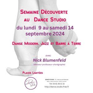 Semaine Découverte au Dance Studio Toulouse Balma-Gramont