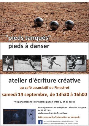 Pieds tanqués, pieds à danser • Atelier d'écriture