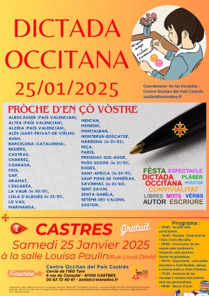 La 28ème édition de la Dictada Occitana