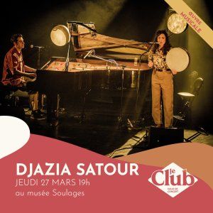 CONCERT au musée Soulages : Djazia Satour