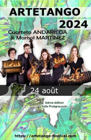 CONCERT ANDARIEGA cuarteto et Marisol MARTINEZ