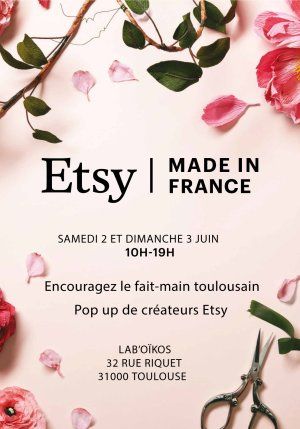 ETSY MADE IN FRANCE - TOULOUSE