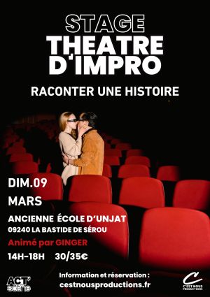 Stage d'Impro - Raconter une histoire