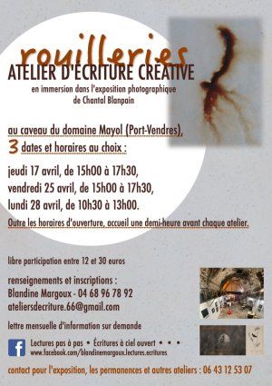 Rouilleries • Atelier d'écriture créative