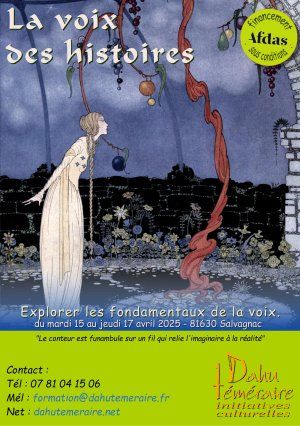 Stage La Voix des histoires-Explorer les fondamentaux de la voix