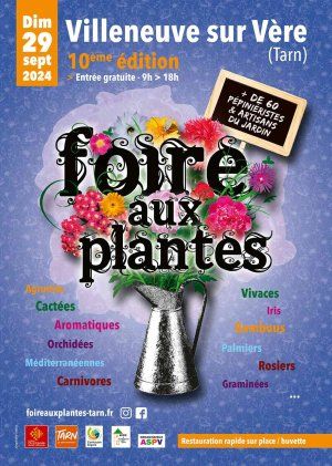 Foire aux Plantes de Villeneuve sur Vère