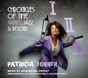 Patricia Bonner au Studio de l'Ermitage pour la sortie de l'album Circles of Time