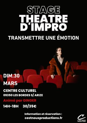 Stage d'Impro - Transmettre une émotion