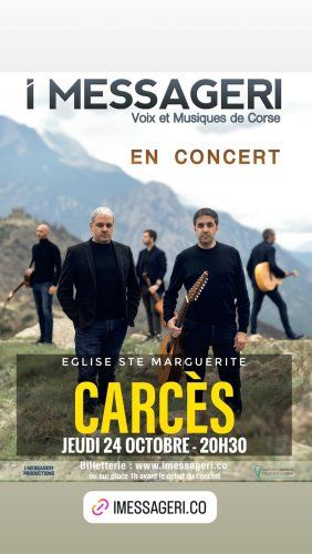 Concert groupe corse I MESSAGERI