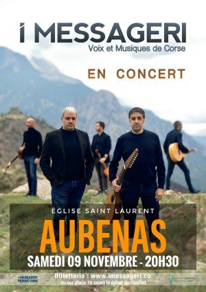 Concert groupe corse I MESSAGERI