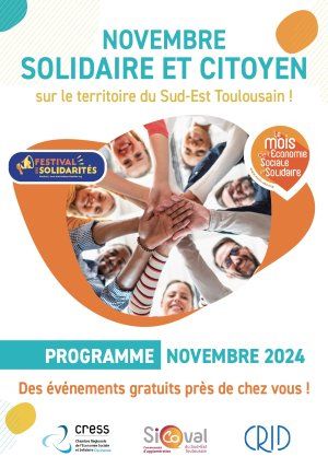 Novembre Solidaire et Citoyen : Des événements à retrouver sur tout le territoire du Sicoval !