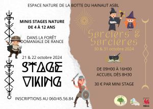 Minis stages d'automne 2024