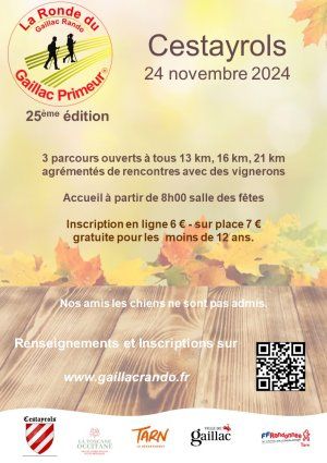 25ème édition de la Ronde du Gaillac Primeur®