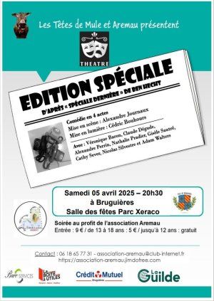 Soirée Théâtre: ''Edition Spéciale''