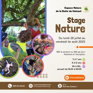 Stage nature d'été
