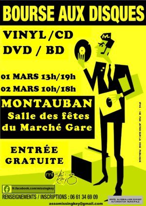 Bourse aux disques Vinyl, CD, DVD et BD