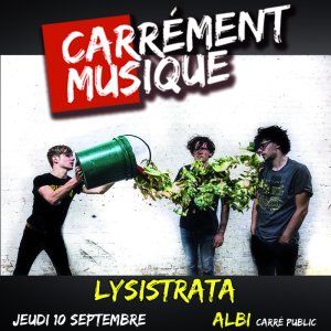 Carrément Musique #7 : Lysistrata + Tawa [concert gratuit]