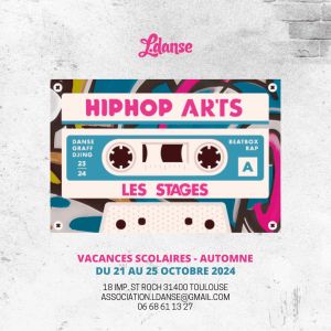 Stage Hip Hop Arts: Octobre 2024