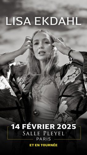 Lisa Ekdahl en concert le 16 février 2025 à la Salle Pleyel