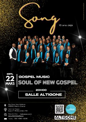 SONG(Soul of New Gospel) 15 ans Déjà