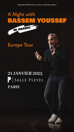 Bassem Youssef - A night with BASSEM YOUSSEF - spectacle et humour