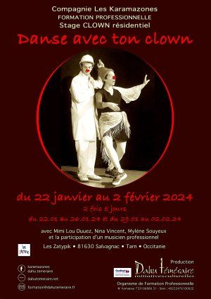 DANSE avec ton CLOWN • stage Afdas