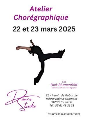 Atelier Chorégraphique avec Nick Blumenfeld