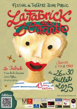 Festival de théâtre jeune public de La Fabrick des Z' Enfants treizième édition - Cie Création Ephémère