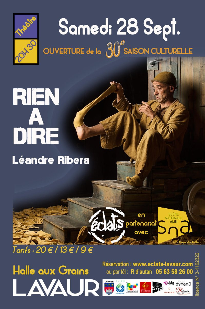 Rien à Dire Théâtre Ramdam Magazine 