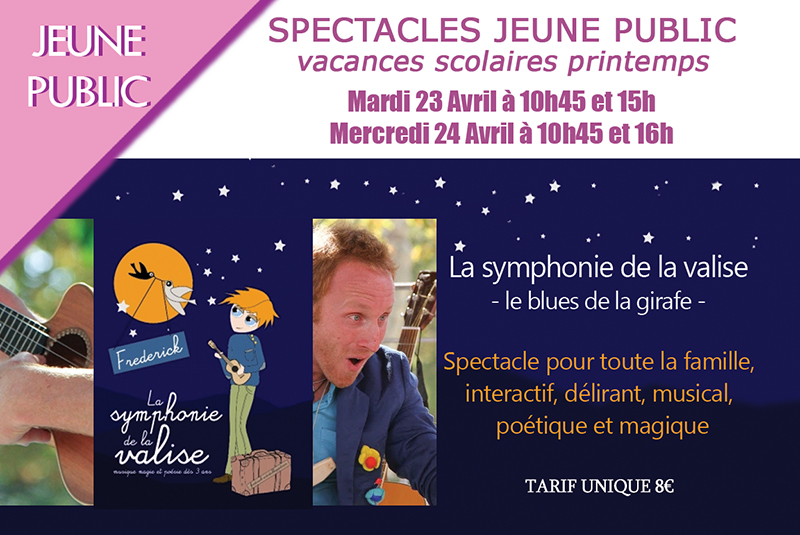 Spectacle La Symphonie De La Valise Le Blues De La Girafe Jeune Public Ramdam Magazine 