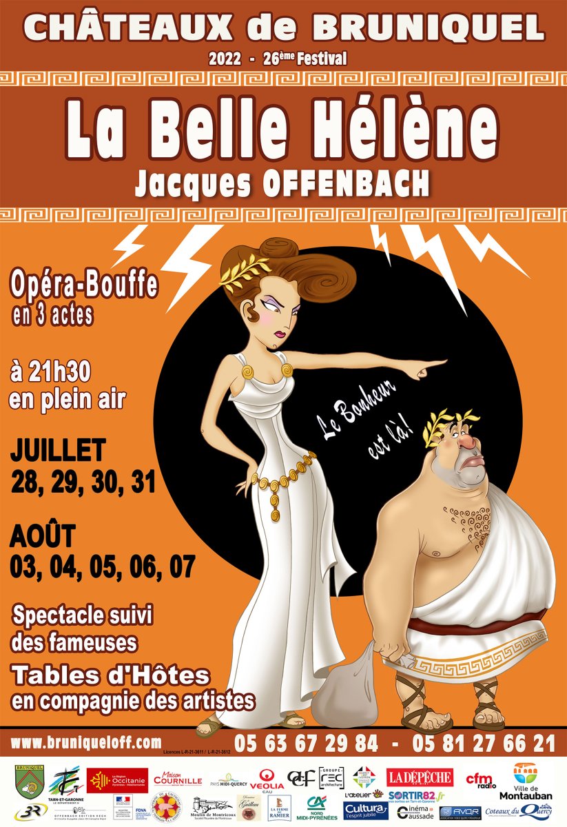 La Belle Hélène Opéra Bouffe De Jacques Offenbach Festival Ramdam Magazine 