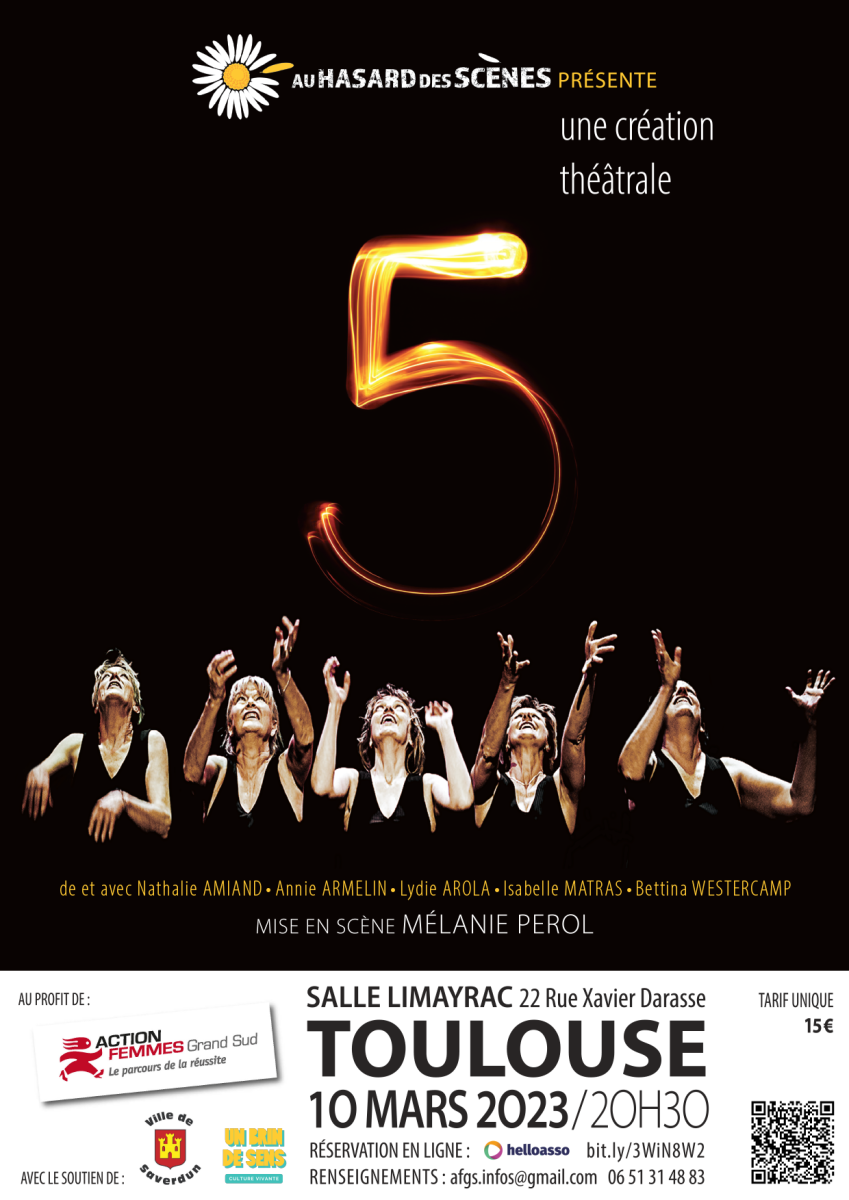 Création Théâtrale 5 Au Profit Daction Femmes Grand Sud Théâtre Ramdam Magazine 